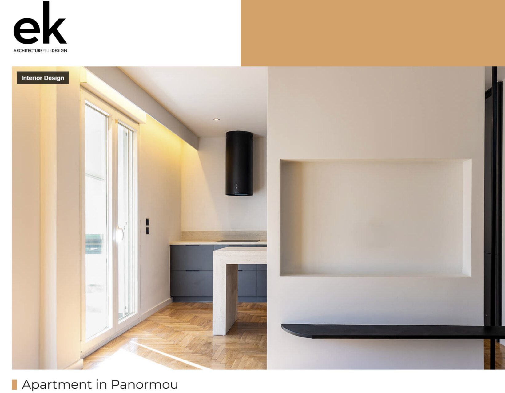 Image - ek Architecture Plus Design _ Apartment in Panormou